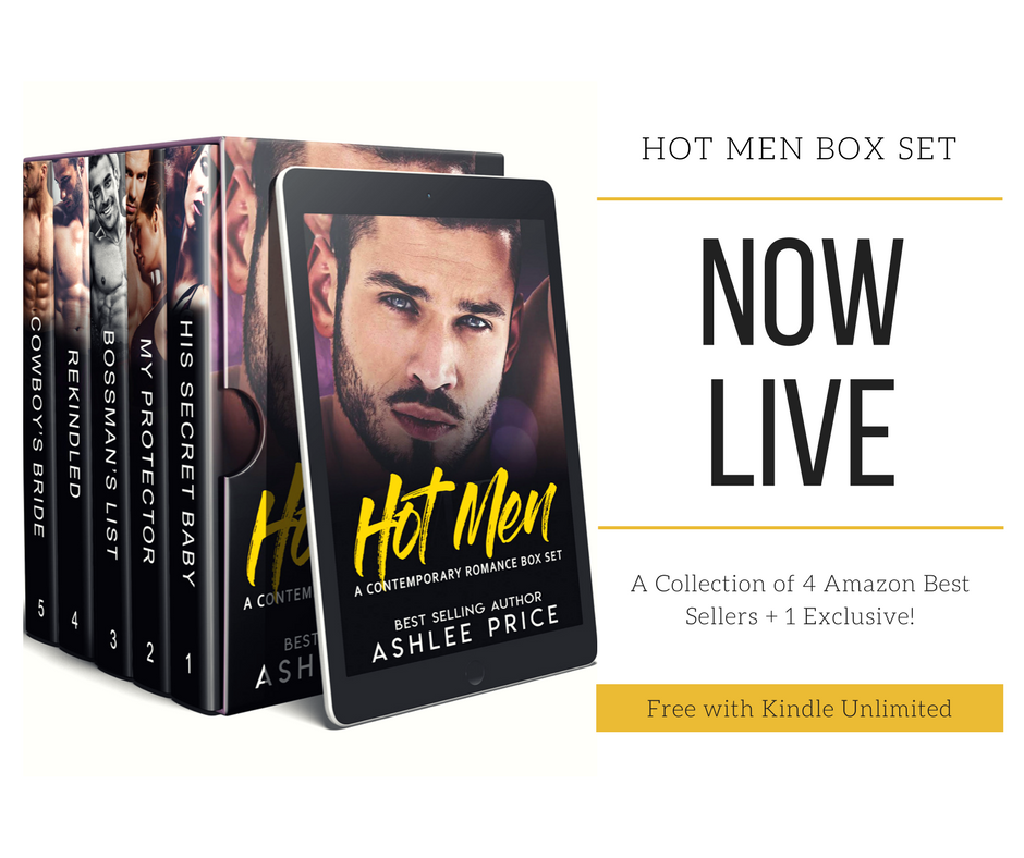 NOW LIVE! HOT MEN: A Contemporary Romance Box Set